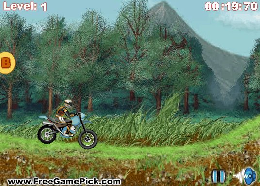 Captura de pantalla de Nuclear Motocross