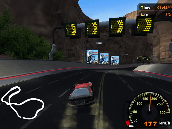 Captura de pantalla de Racer