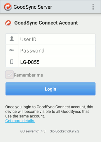 goodsync-android-login