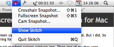 Skitch - Abrir Skitch