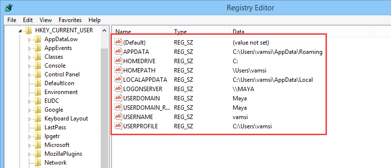 windows-registry-values
